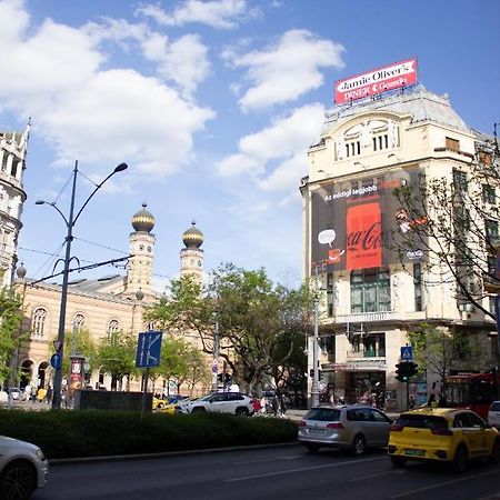 Luxury Downtown 3 Bedroom Apartment By Synagoge With Beautiful View Budapest Exterior foto