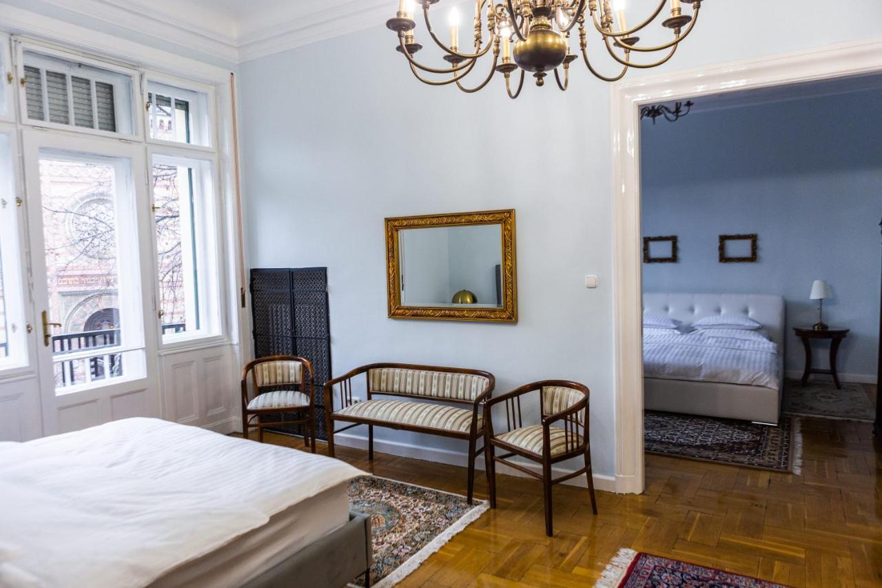 Luxury Downtown 3 Bedroom Apartment By Synagoge With Beautiful View Budapest Exterior foto